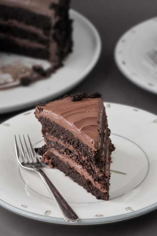 wishin’ n hopin’ – chocolate blackout cake