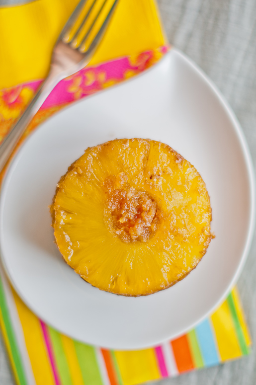 for the love of cake – coco-mac pineapple upside down cake
