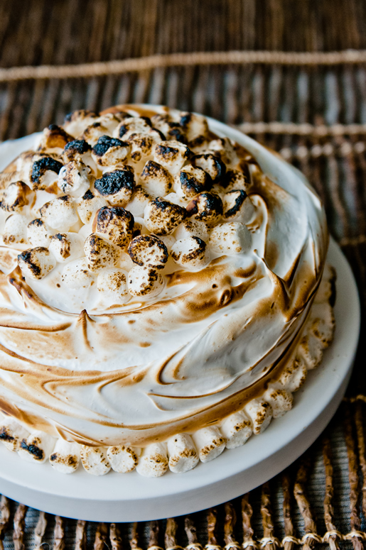 light my fire – inside-out s’mores cake