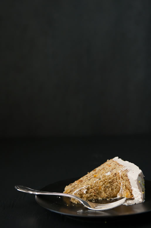 it’s a wrap – pistachio apricot cake w earl grey frosting