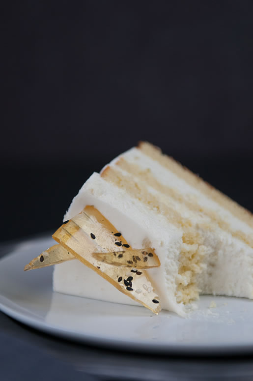 frozen – yuzu cream cake